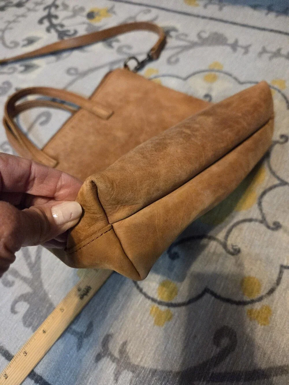 ABLE Crossbody Leather Tote